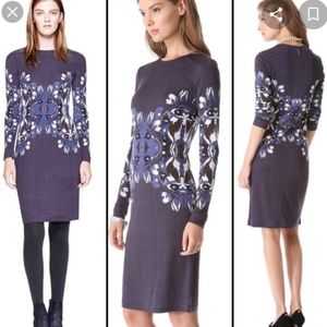 Tory Burch Navy Flavia dress sz S